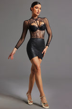 Load image into Gallery viewer, Hatsie Lace Long Sleeve Jumpsuit