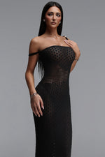 Load image into Gallery viewer, Oiama Sexy Contour Sleeveless Knit Maxi Dress